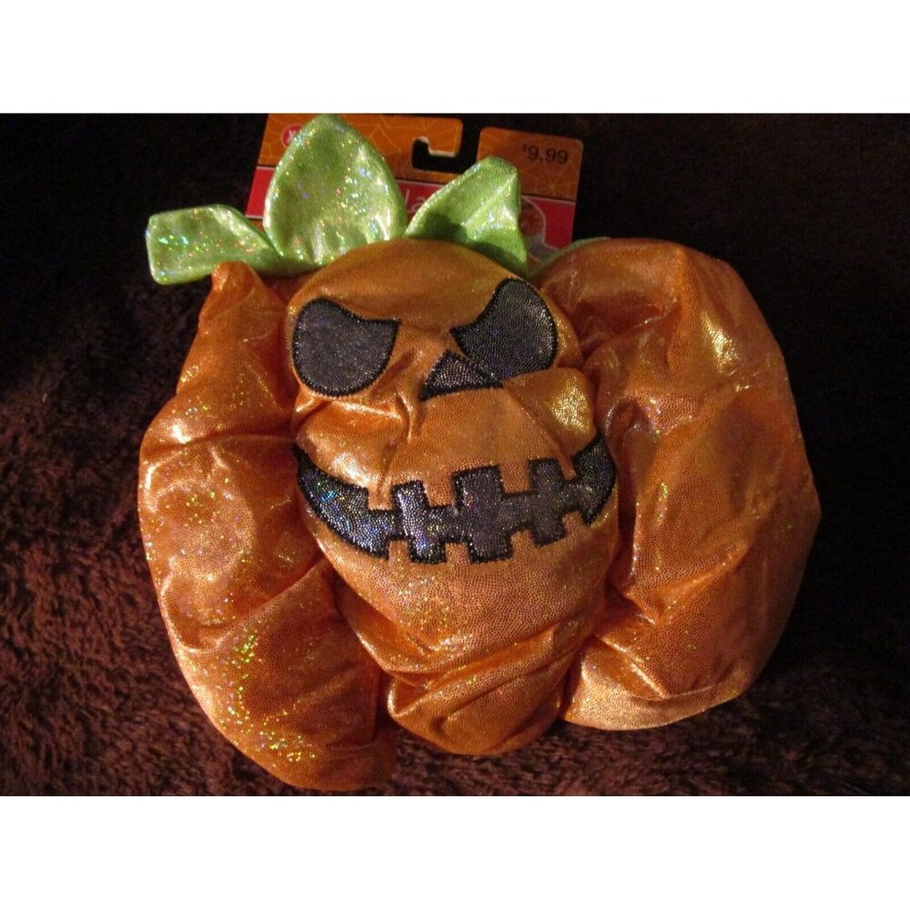 Spooky Village Pumpkin Jack o Lantern Halloween Pet Dog Costume Size XS